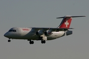 Swiss International Airlines BAe Systems BAe-146-RJ100 (HB-IXS) at  Luxembourg - Findel, Luxembourg