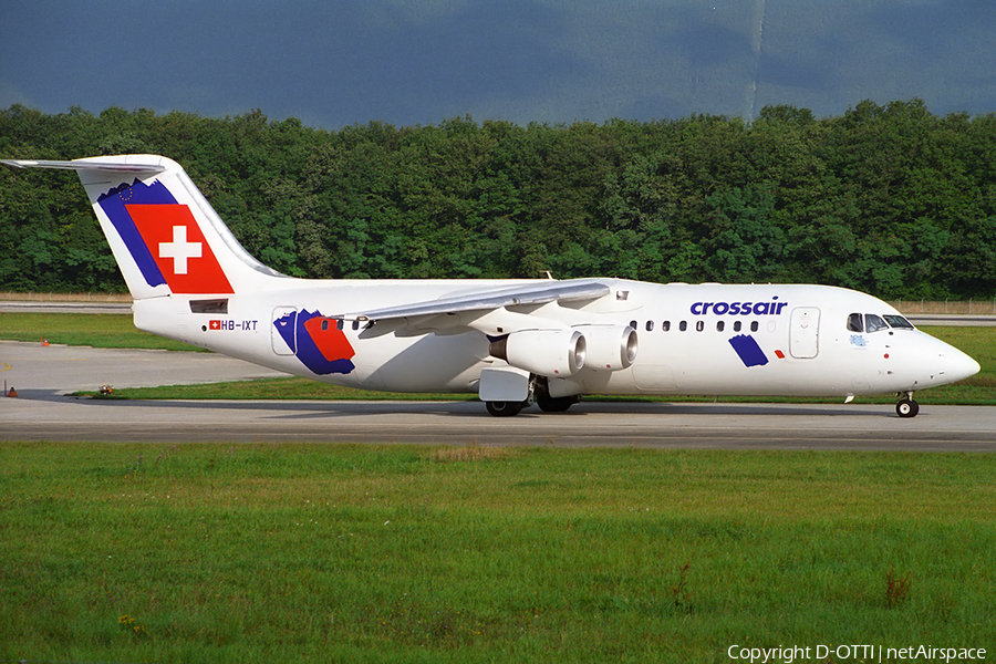 Crossair BAe Systems BAe-146-RJ100 (HB-IXT) | Photo 156013