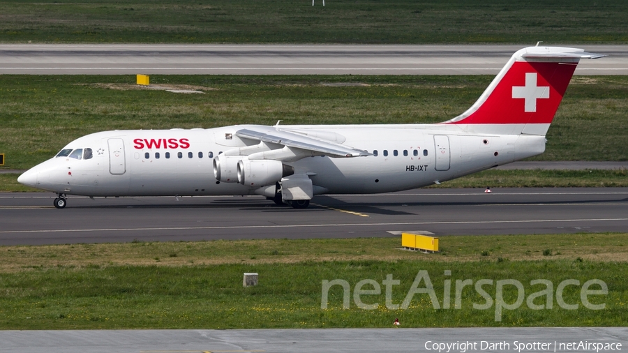 Swiss International Airlines BAe Systems BAe-146-RJ100 (HB-IXT) | Photo 158589