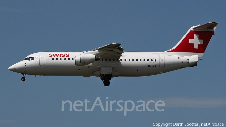 Swiss International Airlines BAe Systems BAe-146-RJ100 (HB-IXT) | Photo 219539
