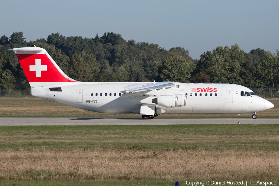 Swiss International Airlines BAe Systems BAe-146-RJ100 (HB-IXT) | Photo 529666