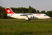 Swiss International Airlines BAe Systems BAe-146-RJ100 (HB-IXT) at  Hamburg - Fuhlsbuettel (Helmut Schmidt), Germany