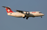 Swiss International Airlines BAe Systems BAe-146-RJ100 (HB-IXT) at  Hamburg - Fuhlsbuettel (Helmut Schmidt), Germany