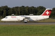 Swiss International Airlines BAe Systems BAe-146-RJ100 (HB-IXT) at  Hamburg - Fuhlsbuettel (Helmut Schmidt), Germany