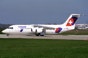 Crossair BAe Systems BAe-146-RJ100 (HB-IXU) at  Geneva - International, Switzerland
