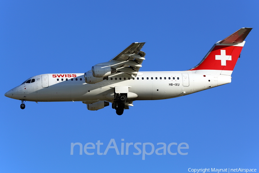 Swiss International Airlines BAe Systems BAe-146-RJ100 (HB-IXU) | Photo 135811