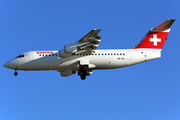 Swiss International Airlines BAe Systems BAe-146-RJ100 (HB-IXU) at  Barcelona - El Prat, Spain