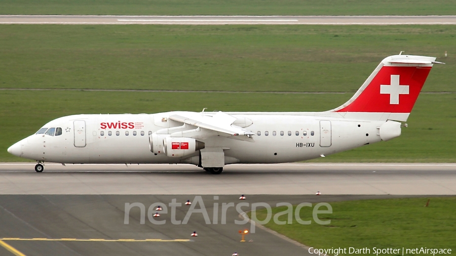 Swiss International Airlines BAe Systems BAe-146-RJ100 (HB-IXU) | Photo 206203