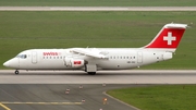 Swiss International Airlines BAe Systems BAe-146-RJ100 (HB-IXU) at  Dusseldorf - International, Germany