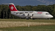 Swiss International Airlines BAe Systems BAe-146-RJ100 (HB-IXU) at  Geneva - International, Switzerland