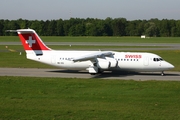 Swiss International Airlines BAe Systems BAe-146-RJ100 (HB-IXU) at  Hamburg - Fuhlsbuettel (Helmut Schmidt), Germany