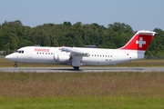 Swiss International Airlines BAe Systems BAe-146-RJ100 (HB-IXU) at  Hamburg - Fuhlsbuettel (Helmut Schmidt), Germany