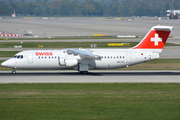 Swiss International Airlines BAe Systems BAe-146-RJ100 (HB-IXU) at  Munich, Germany