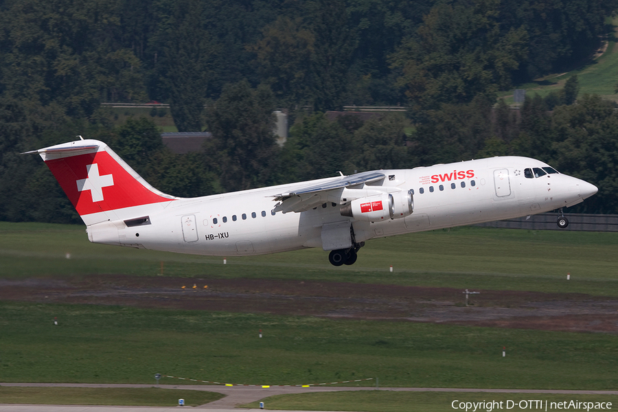 Swiss International Airlines BAe Systems BAe-146-RJ100 (HB-IXU) | Photo 269193