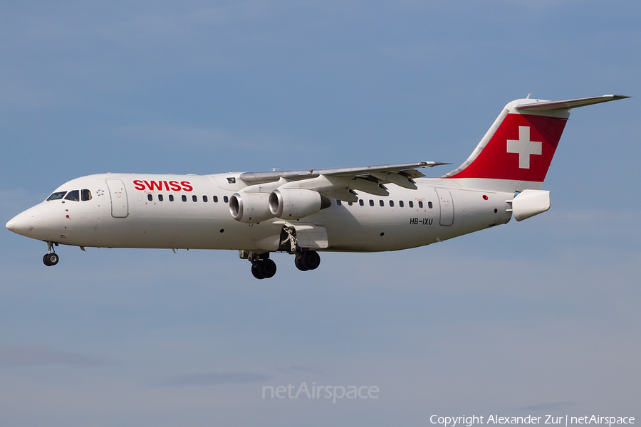 Swiss International Airlines BAe Systems BAe-146-RJ100 (HB-IXU) | Photo 419290