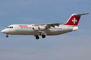 Swiss International Airlines BAe Systems BAe-146-RJ100 (HB-IXU) at  Zurich - Kloten, Switzerland