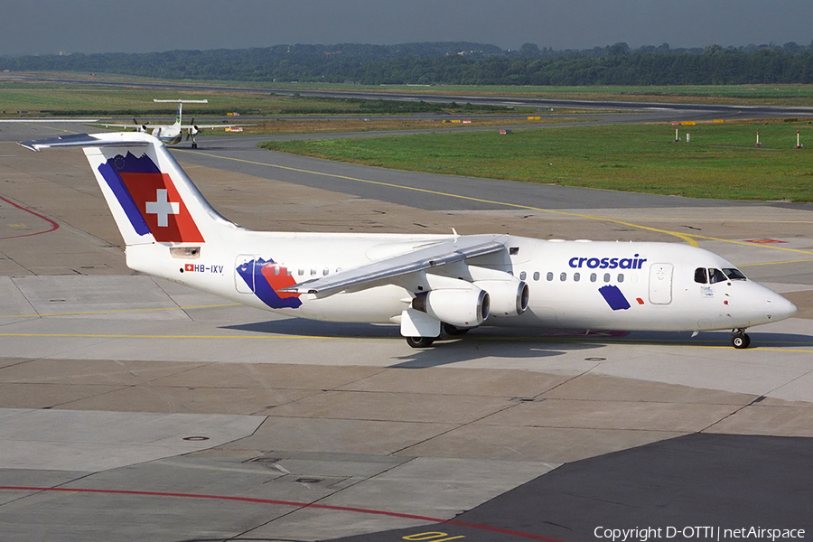 Crossair BAe Systems BAe-146-RJ100 (HB-IXV) | Photo 155542