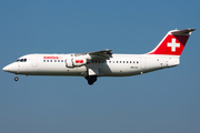 Swiss International Airlines BAe Systems BAe-146-RJ100 (HB-IXV) at  Brussels - International, Belgium