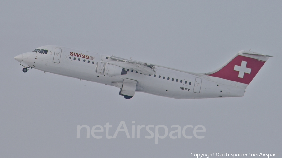 Swiss International Airlines BAe Systems BAe-146-RJ100 (HB-IXV) | Photo 226504