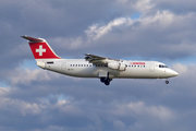 Swiss International Airlines BAe Systems BAe-146-RJ100 (HB-IXV) at  Hamburg - Fuhlsbuettel (Helmut Schmidt), Germany