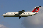Swiss International Airlines BAe Systems BAe-146-RJ100 (HB-IXV) at  Hamburg - Fuhlsbuettel (Helmut Schmidt), Germany