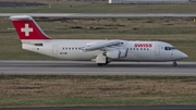 Swiss International Airlines BAe Systems BAe-146-RJ100 (HB-IXW) at  Dusseldorf - International, Germany