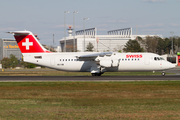Swiss International Airlines BAe Systems BAe-146-RJ100 (HB-IXW) at  Frankfurt am Main, Germany
