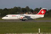 Swiss International Airlines BAe Systems BAe-146-RJ100 (HB-IXW) at  Hamburg - Fuhlsbuettel (Helmut Schmidt), Germany