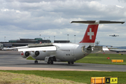 Swiss International Airlines BAe Systems BAe-146-RJ100 (HB-IXW) at  Manchester - International (Ringway), United Kingdom