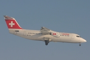 Swiss International Airlines BAe Systems BAe-146-RJ100 (HB-IXW) at  Zurich - Kloten, Switzerland