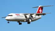 Swiss International Airlines BAe Systems BAe-146-RJ100 (HB-IXX) at  Barcelona - El Prat, Spain