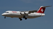 Swiss International Airlines BAe Systems BAe-146-RJ100 (HB-IXX) at  Dusseldorf - International, Germany