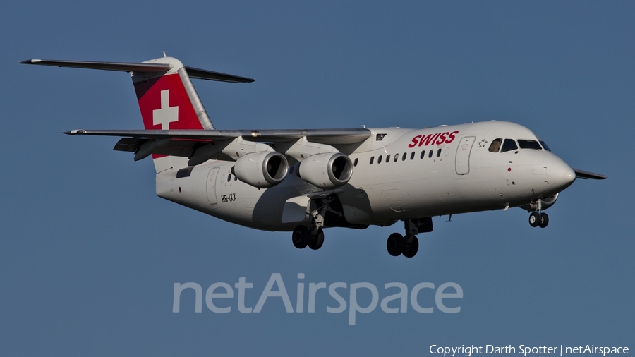 Swiss International Airlines BAe Systems BAe-146-RJ100 (HB-IXX) | Photo 230501