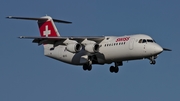 Swiss International Airlines BAe Systems BAe-146-RJ100 (HB-IXX) at  Dusseldorf - International, Germany