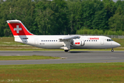 Swiss International Airlines BAe Systems BAe-146-RJ100 (HB-IXX) at  Hamburg - Fuhlsbuettel (Helmut Schmidt), Germany