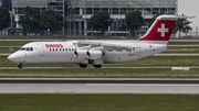 Swiss International Airlines BAe Systems BAe-146-RJ100 (HB-IXX) at  Munich, Germany