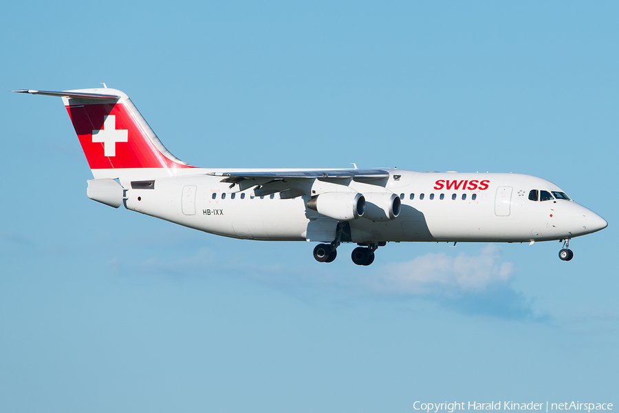 Swiss International Airlines BAe Systems BAe-146-RJ100 (HB-IXX) | Photo 292946