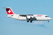 Swiss International Airlines BAe Systems BAe-146-RJ100 (HB-IXX) at  Milan - Malpensa, Italy