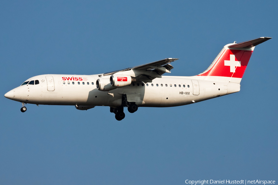 Swiss International Airlines BAe Systems BAe-146-RJ100 (HB-IXX) | Photo 658049