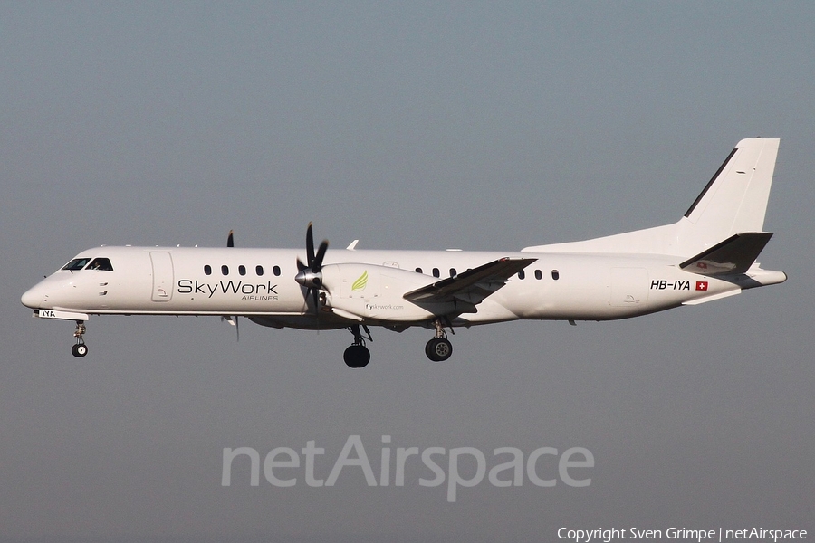 SkyWork Airlines SAAB 2000 (HB-IYA) | Photo 217930