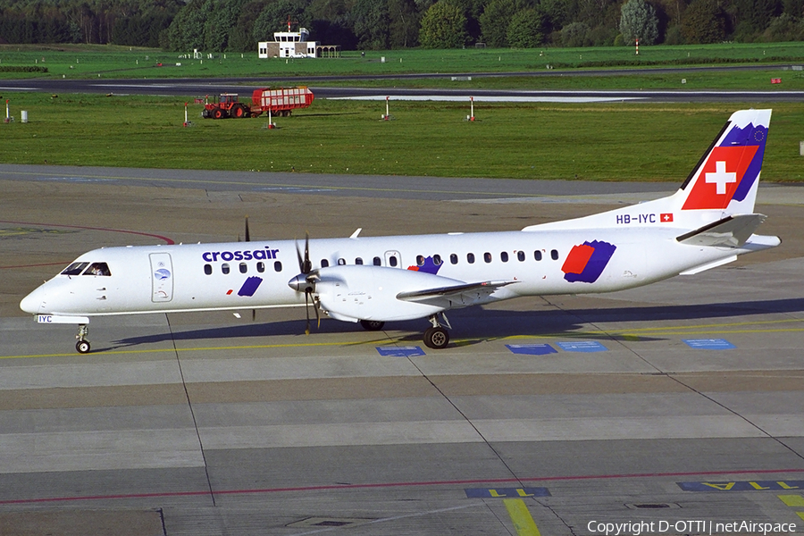 Crossair SAAB 2000 (HB-IYC) | Photo 366032