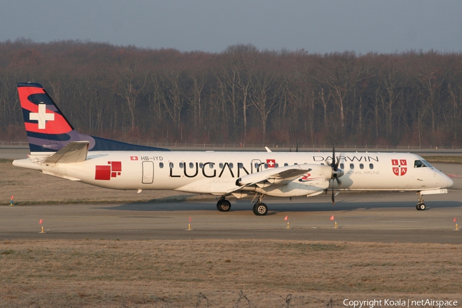 Darwin Airline SAAB 2000 (HB-IYD) | Photo 558145