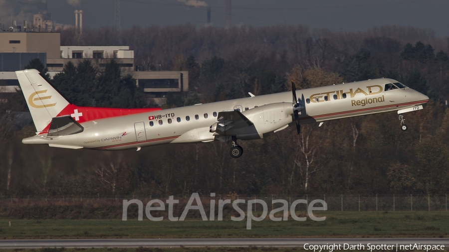 Etihad Regional SAAB 2000 (HB-IYD) | Photo 224377