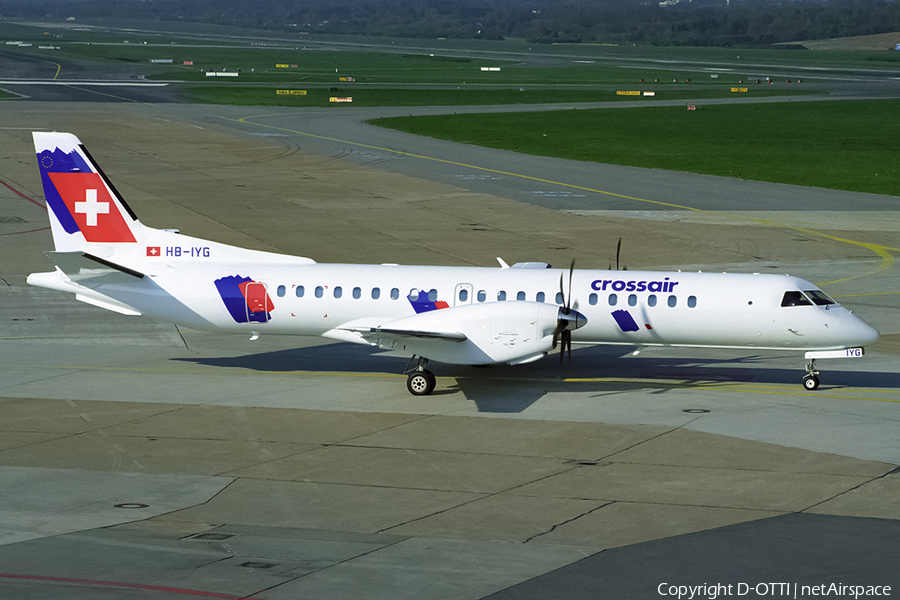 Crossair SAAB 2000 (HB-IYG) | Photo 392997