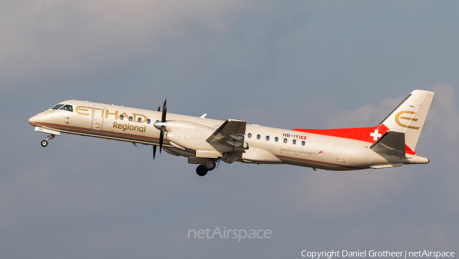 Etihad Regional SAAB 2000 (HB-IYI) | Photo 102055