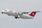Swiss International Airlines BAe Systems BAe-146-RJ100 (HB-IYQ) at  Dusseldorf - International, Germany