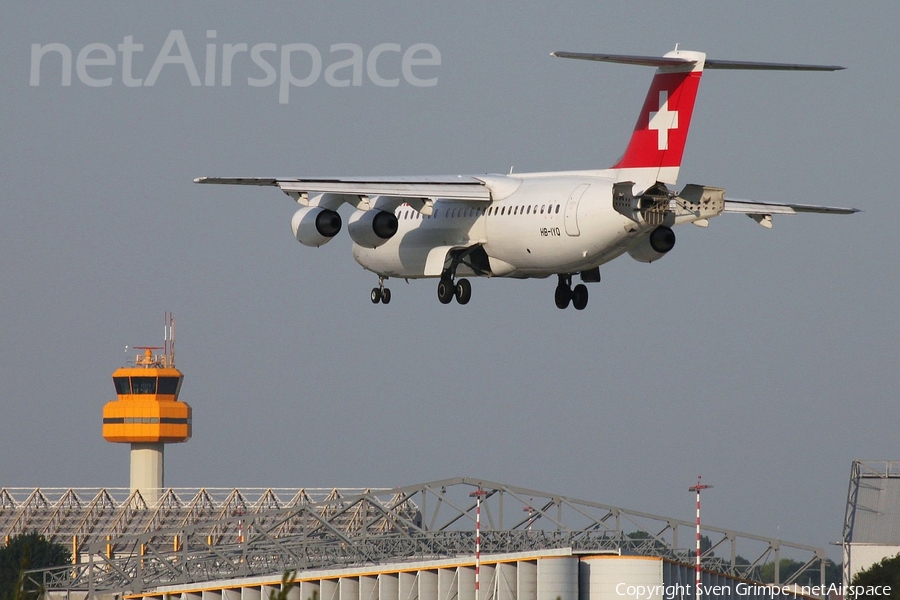 Swiss International Airlines BAe Systems BAe-146-RJ100 (HB-IYQ) | Photo 53170