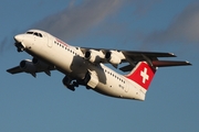 Swiss International Airlines BAe Systems BAe-146-RJ100 (HB-IYQ) at  Hamburg - Fuhlsbuettel (Helmut Schmidt), Germany