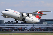 Swiss International Airlines BAe Systems BAe-146-RJ100 (HB-IYQ) at  Hamburg - Fuhlsbuettel (Helmut Schmidt), Germany