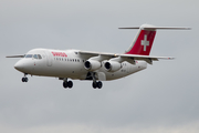 Swiss International Airlines BAe Systems BAe-146-RJ100 (HB-IYQ) at  Schwerin-Parchim, Germany